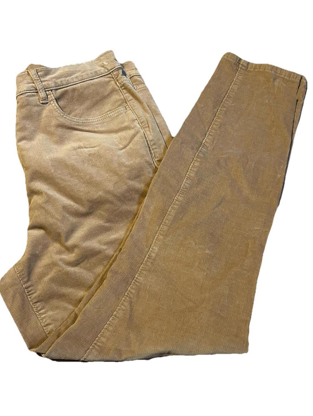 LOFT Women's Corduroy Pants Size 30/10 Tan Brown